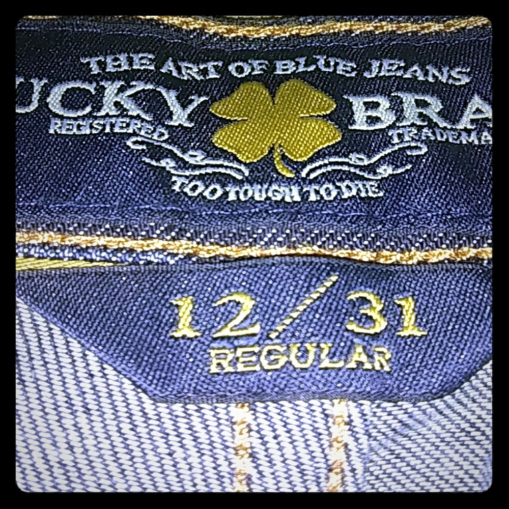 Womens Lucky Jeans size 12/31 Reg.